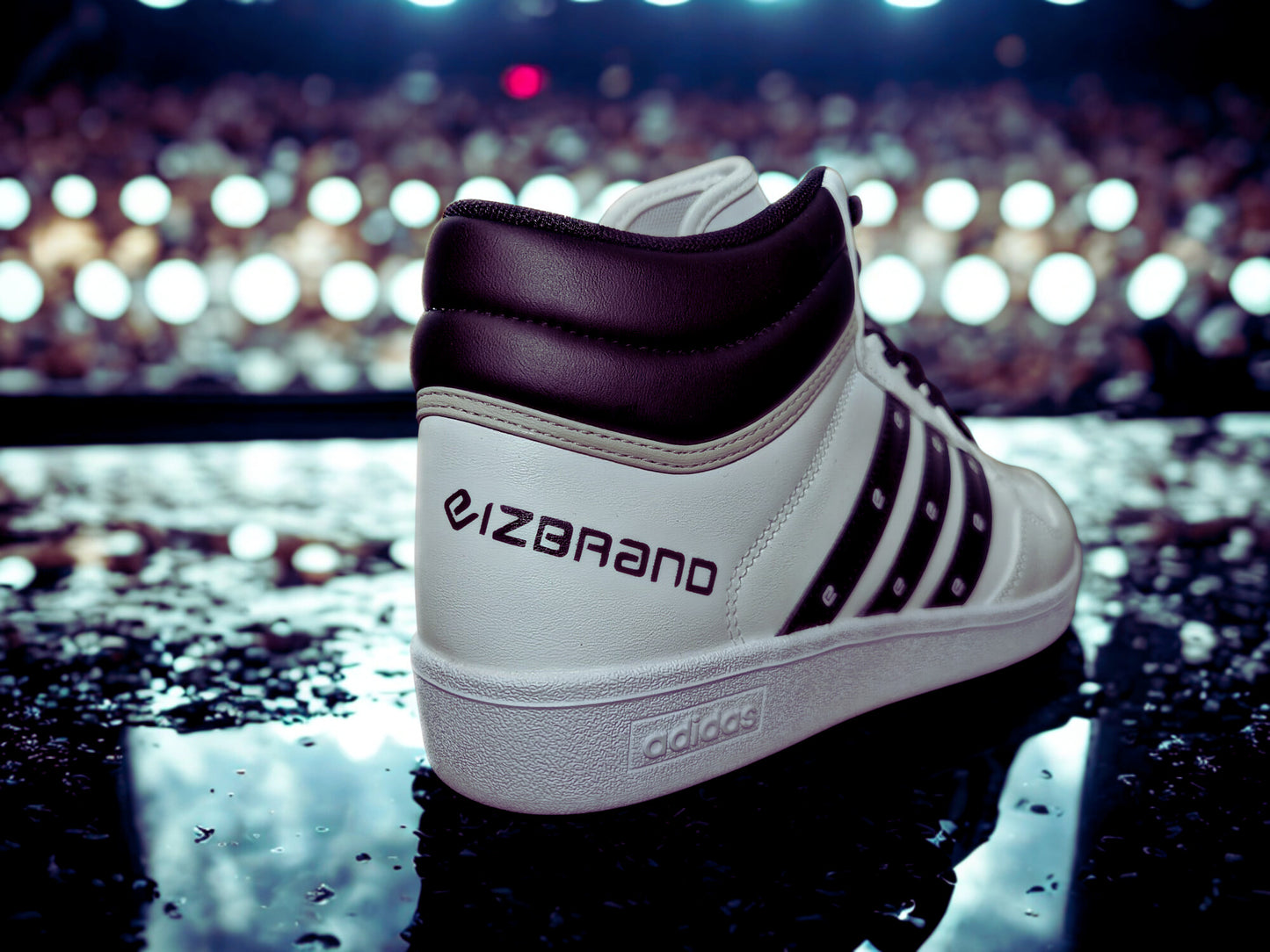 Adidas Hoops 4.0 MID black and white "Eizbrand"
