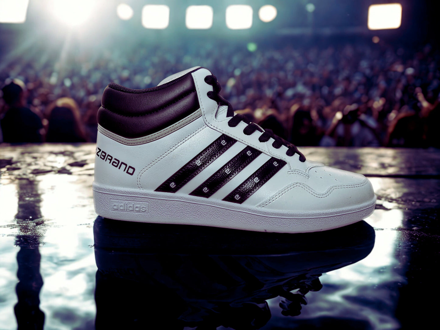 Adidas Hoops 4.0 MID black and white "Eizbrand"